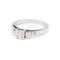 Bague 53 Mauboussin Courtisane - Bague solitaire en or blanc et diamants 58 Facettes 2057826CN