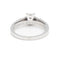 Bague 53 Mauboussin Courtisane - Bague solitaire en or blanc et diamants 58 Facettes 2057826CN