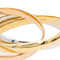 Bracelet Bracelet Trilogie Or blanc, Or jaune, Or rose 58 Facettes 2058147CN