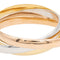 Bracelet Bracelet trilogie en or blanc, or jaune et or rose 18 carats 58 Facettes 2058147CN