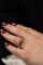 Bague 54 Bague solitaire en or blanc 18 carats avec diamant taille brillant 58 Facettes 2058191CN