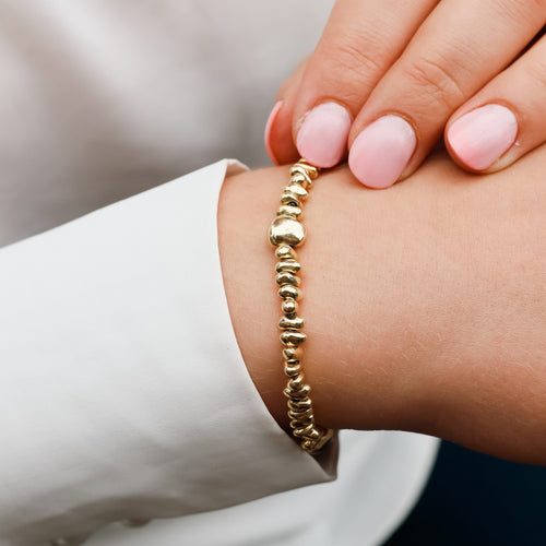 Bracelet Bracelet en or jaune 18 carats (750) 58 Facettes 20654