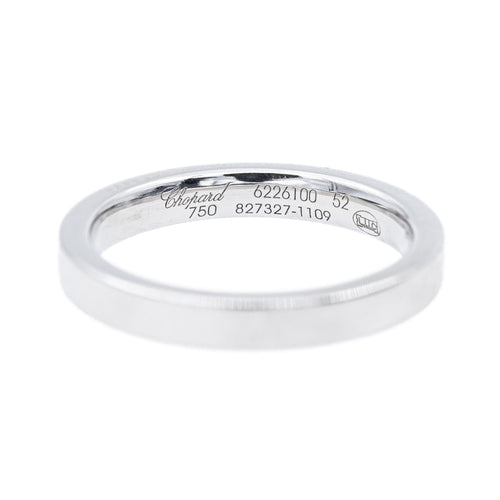 Bague 52 Chopard Bague Alliance Timeless wedding band Or blanc 58 Facettes 2067176CN