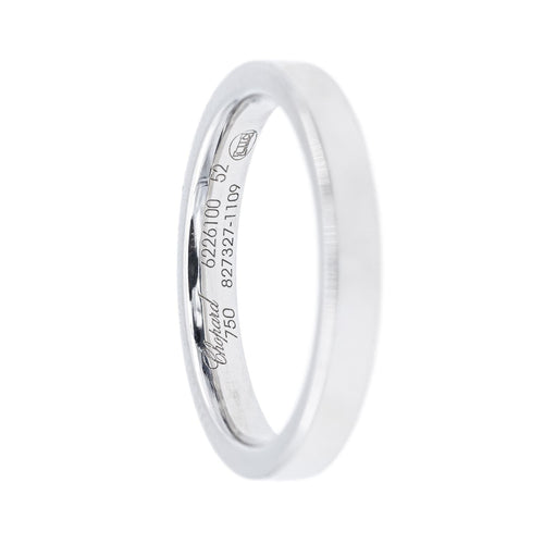 Bague 52 Chopard Bague Alliance Timeless wedding band Or blanc 58 Facettes 2067176CN