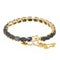 Bracelet Bracelet en or jaune 18 carats aux saphirs ovales 58 Facettes 2075330CN