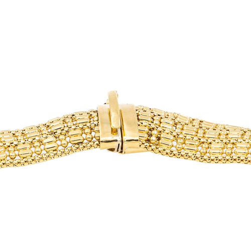 Collier Collier Maille souple Or jaune 58 Facettes 2075384CN