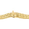 Collier Collier maille souple dentelée en or jaune 18 carats 58 Facettes 2075384CN