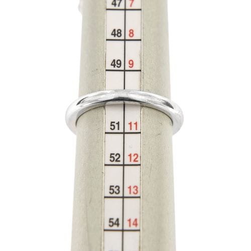 Bague 50 Donna Oro - Bague solitaire en or blanc avec diamant 0,07 ct 58 Facettes 20895