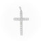 Pendentif Pendentif Croix Platine Diamant 58 Facettes 2090641CN