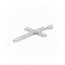 Pendentif Pendentif Croix Platine Diamant 58 Facettes 2090641CN