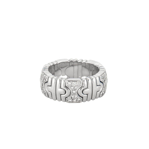 Bague 53 BULGARI - Anneau Parentesis 58 Facettes