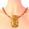 Collier Pendentif précolombien - Oiseau anthropomorphe en or avec collier 58 Facettes 21055-0157