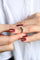 Bague 46 Bague solitaire en or blanc 18 carats avec diamant 0,51 ct 58 Facettes 2107265CN