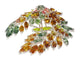 Broche Broche vintage années 1970 en or blanc 18K et diamants fantaisie 58 Facettes 21092-0149