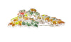 Broche Broche vintage années 1970 en or blanc 18K et diamants fantaisie 58 Facettes 21092-0149