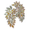 Broche Broche vintage années 1970 en or blanc 18K et diamants fantaisie 58 Facettes 21092-0149