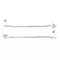 Boucles d'oreilles Boucles d'oreilles Ligne Or blanc Diamant 58 Facettes 2110873CN