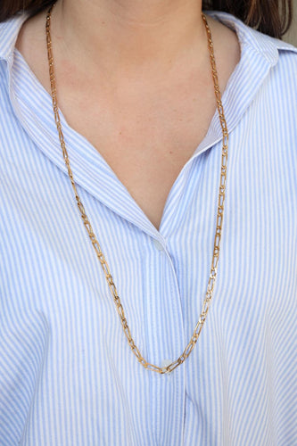 Collier Collier Maille figaro Or jaune 58 Facettes 2121631CN