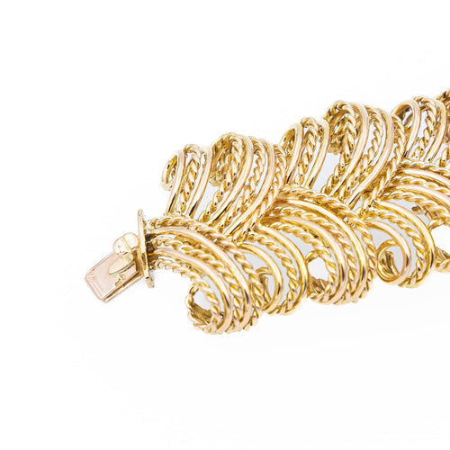 Bracelet Bracelet manchette Or jaune 58 Facettes 2129618CN