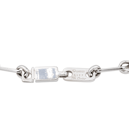 Bracelet Cartier Bracelet Fidelity Or blanc 58 Facettes 2133831CN