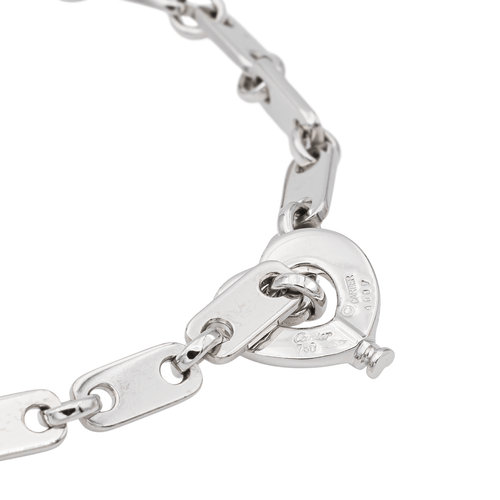 Bracelet Cartier Bracelet Fidelity Or blanc 58 Facettes 2133831CN