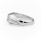 Bague 63 Bague solitaire en or blanc 18 carats avec diamant taille brillant 58 Facettes 2133833CN
