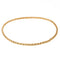 Collier Collier maille palmier en or jaune 18 carats 58 Facettes 2139585CN