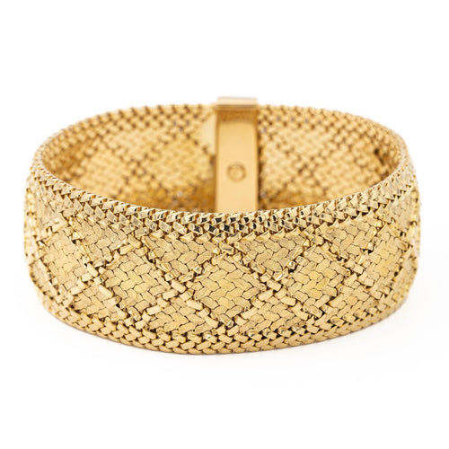Bracelet Gay Frères - Bracelet vintage en or jaune 18 carats 58 Facettes 2140031CN