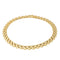 Collier Collier en or jaune 18 carats maille semi-rigide 58 Facettes 2147492CN