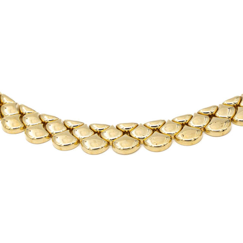 Collier Collier en or jaune 18 carats maille semi-rigide 58 Facettes 2147492CN