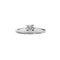 Bague 58 Bague solitaire - Diamant 0,25 ct en or blanc 18 kt 58 Facettes 21483