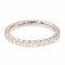 Bague 51 Bague Alliance américaine Or blanc Diamant 58 Facettes 2172932CN