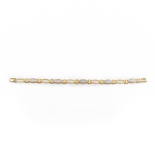 Bracelet Bracelet Or jaune, Or blanc Diamant 58 Facettes 2173029CN