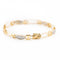 Bracelet Bracelet Or jaune, Or blanc Diamant 58 Facettes 2173029CN