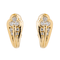 Boucles d'oreilles Boucles d’oreilles - Pavage de diamants en or jaune 18 carats 58 Facettes 2179606CN