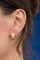 Boucles d'oreilles Boucles d’oreilles - Pavage de diamants en or jaune 18 carats 58 Facettes 2179606CN