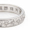Bague 53 Alliance - Bague en or blanc 18 carats et diamants 58 Facettes 2201713CN