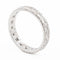 Bague 53 Bague Alliance Or blanc Diamant 58 Facettes 2201713CN