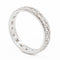 Bague 53 Alliance - Bague en or blanc 18 carats et diamants 58 Facettes 2201713CN