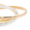 Bracelet Bracelet trois ors en or blanc, or jaune et or rose 18 carats 58 Facettes 2201733CN