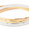 Bracelet Bracelet 3 ors Or blanc, Or jaune, Or rose 58 Facettes 2201733CN