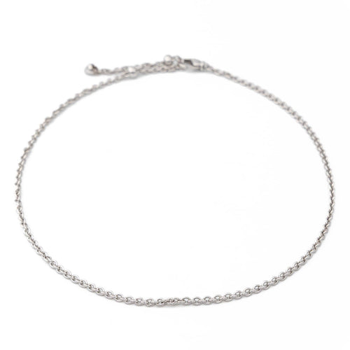 Collier Bulgari Collier Maille forçat  Or blanc 58 Facettes 2201964CN