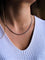 Collier Bulgari Collier Maille forçat  Or blanc 58 Facettes 2201964CN