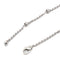 Collier Bulgari Collier Maille forçat  Or blanc 58 Facettes 2201964CN