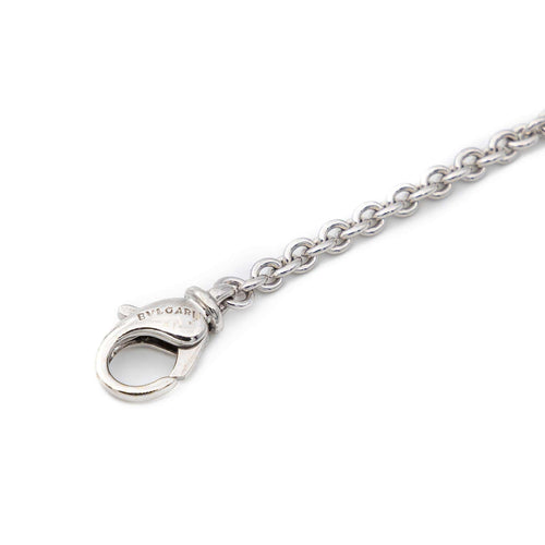 Collier Bulgari Collier Maille forçat  Or blanc 58 Facettes 2201964CN