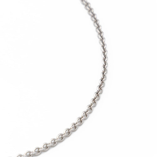Collier Bulgari Collier Maille forçat  Or blanc 58 Facettes 2201964CN