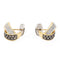 Boucles d'oreilles Boucles d’oreilles en or jaune 18 carats et diamants taille brillant 58 Facettes 2201970CN