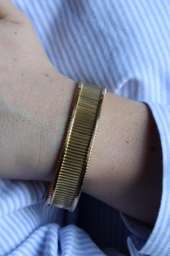Bracelet Bracelet Maille baguette Or jaune 58 Facettes 2208745CN
