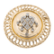 Pendentif Pendentif broche Napoléon III en or rose et platine, diamants 58 Facettes 2208889CN