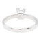 Bague 58 Bague solitaire en or blanc 18 carats et diamants 58 Facettes 2208894CN